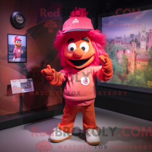 Mascottekarakter van een...
