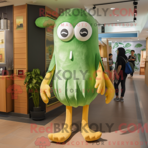 Mascottefiguur van een...