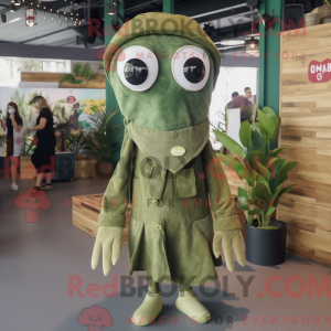 Mascottefiguur van een...