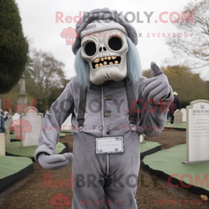 Mascottefiguur van een...