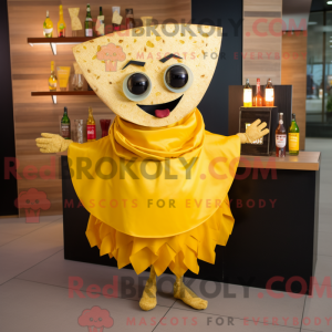Mascottekarakter van een...