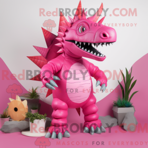 Mascot karakter van een...