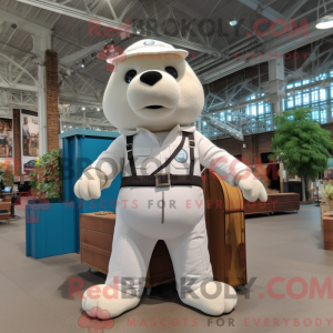 Mascot karakter van een...