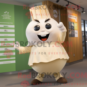 Mascot character of a Cream...