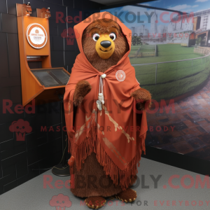 Mascot karakter van een...