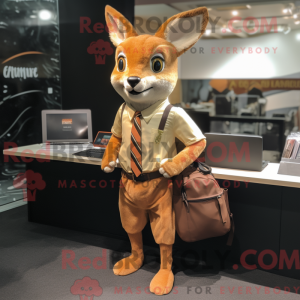 Personnage mascotte d un...