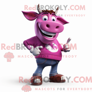 Mascottekarakter van een...