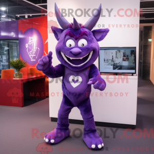 Mascot character of a...