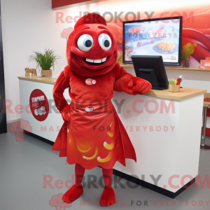 Personnage mascotte d un...