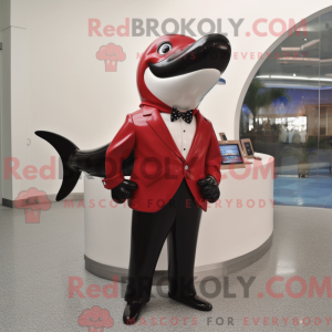 Mascot character of a Red...