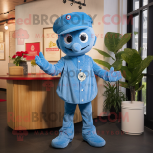 Blue Raspberry mascotte...