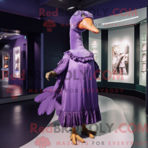 Postava maskota Purple Dodo...