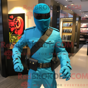Mascot karakter van een...