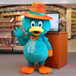 Mascot karakter van een...