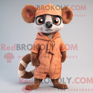 Mascot karakter van een...