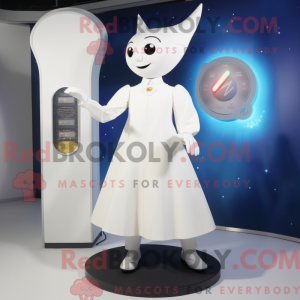 Mascot character of a White...