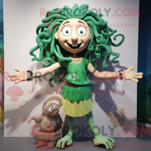 Maskot postava Medúzy...