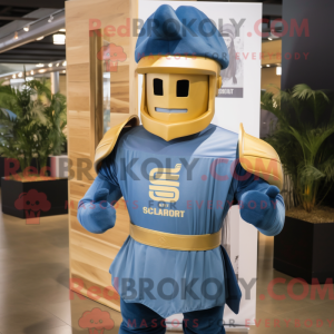 Mascot character of a Gold...