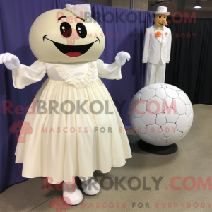 Mascot character of a Cream...