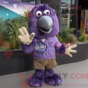 Mascottefiguur van een...