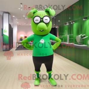Mascot karakter van een...