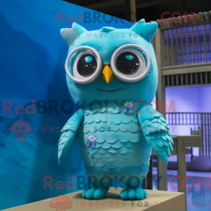 Mascot karakter van een...