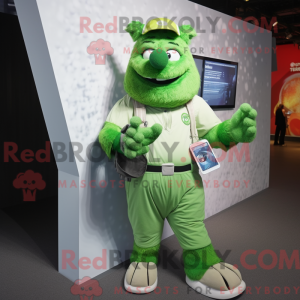 Mascottekarakter van een...