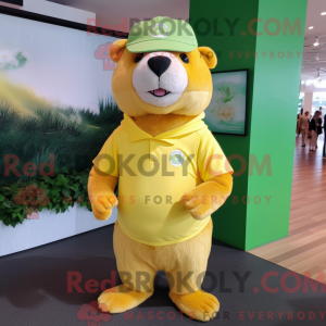 Mascottekarakter van een...