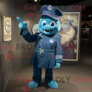 Mascottefiguur van een...