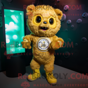 Mascot character of a Gold...