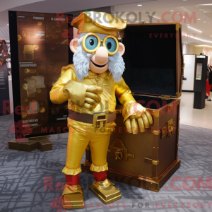 Mascottefiguur van een...