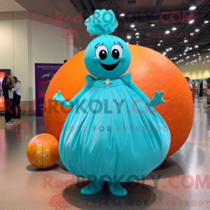 Mascot karakter van een...