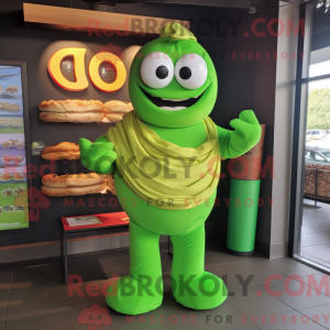 Mascot karakter van een...