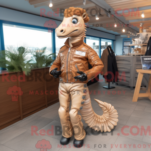 Mascot karakter van een...