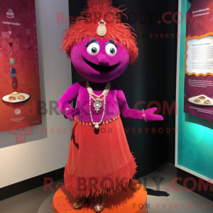 Personnage mascotte d un...