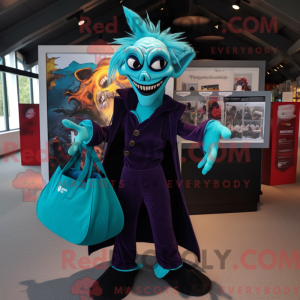 Mascot karakter van een...