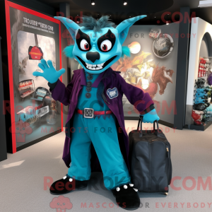 Mascot karakter van een...