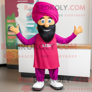 Maskotkarakter z Magenta...