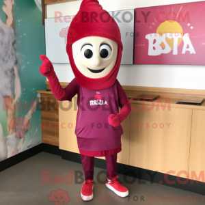 Máscara de cor Magenta...