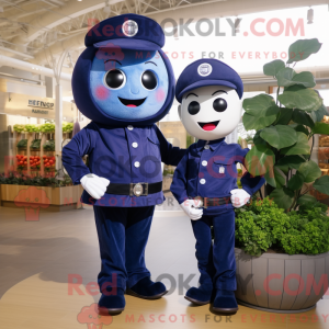Mascot karakter van een...