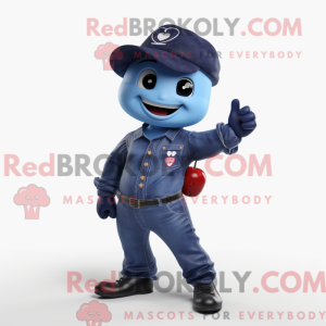 Mascot karakter van een...