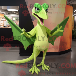 Mascot karakter van een...