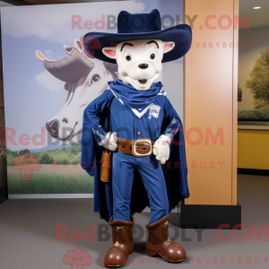 Maskotfigur af en Navy...