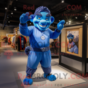 Personnage mascotte d un...