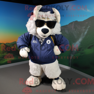 Maskottchen eines Navy...