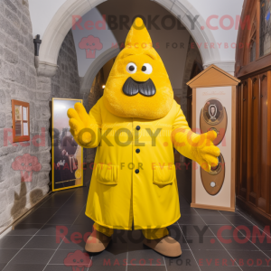 Mascot character of a Lemon...