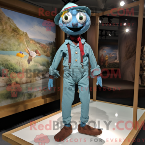 Personagem de máscara de um...