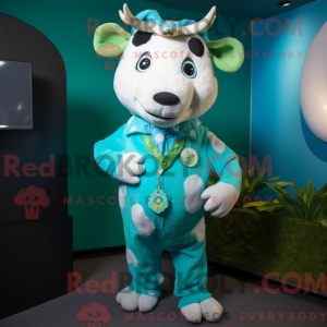 Mascottefiguur van een...