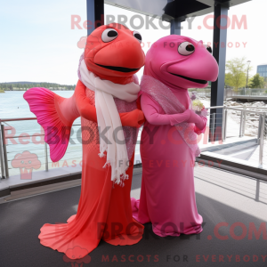Mascottekarakter van een...