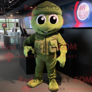 Postava maskota Olive...